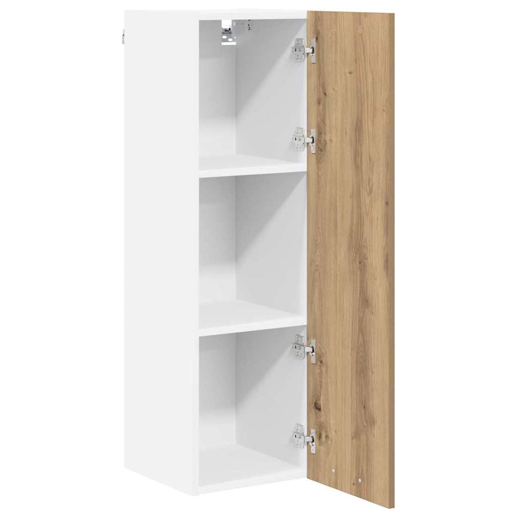 Hanging Cabinet with Shelf Riga Artisan Oak 30 x 31 x 100 cm